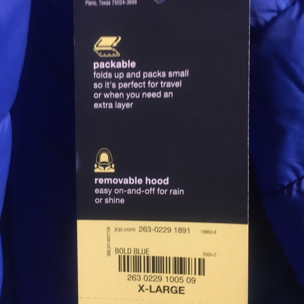 Xersion Woman’s Packable Puffer Jacket